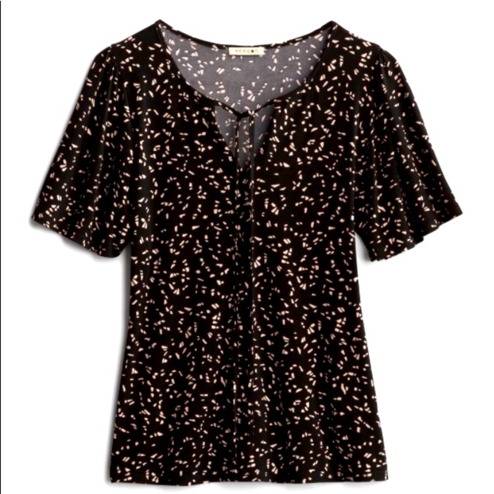 StitchFix Beacon Rahima neck tie knit top
